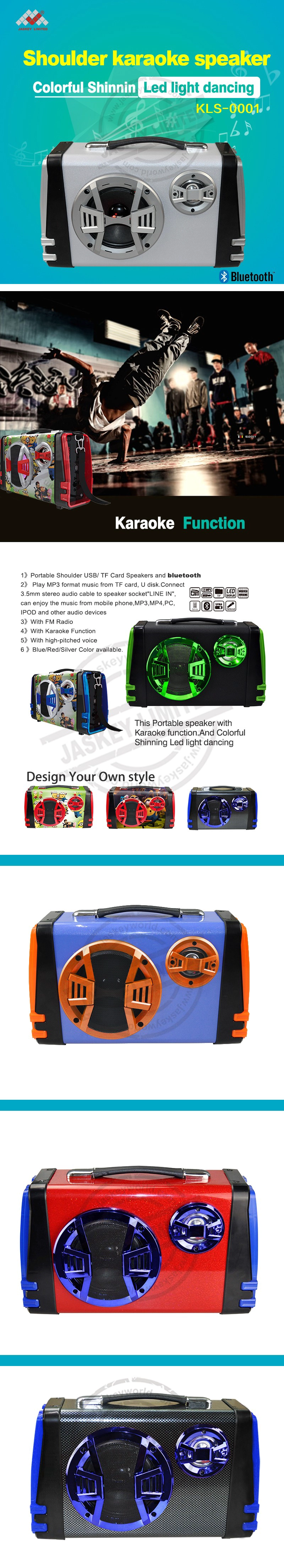 Karaoke Bluetooth Speaker