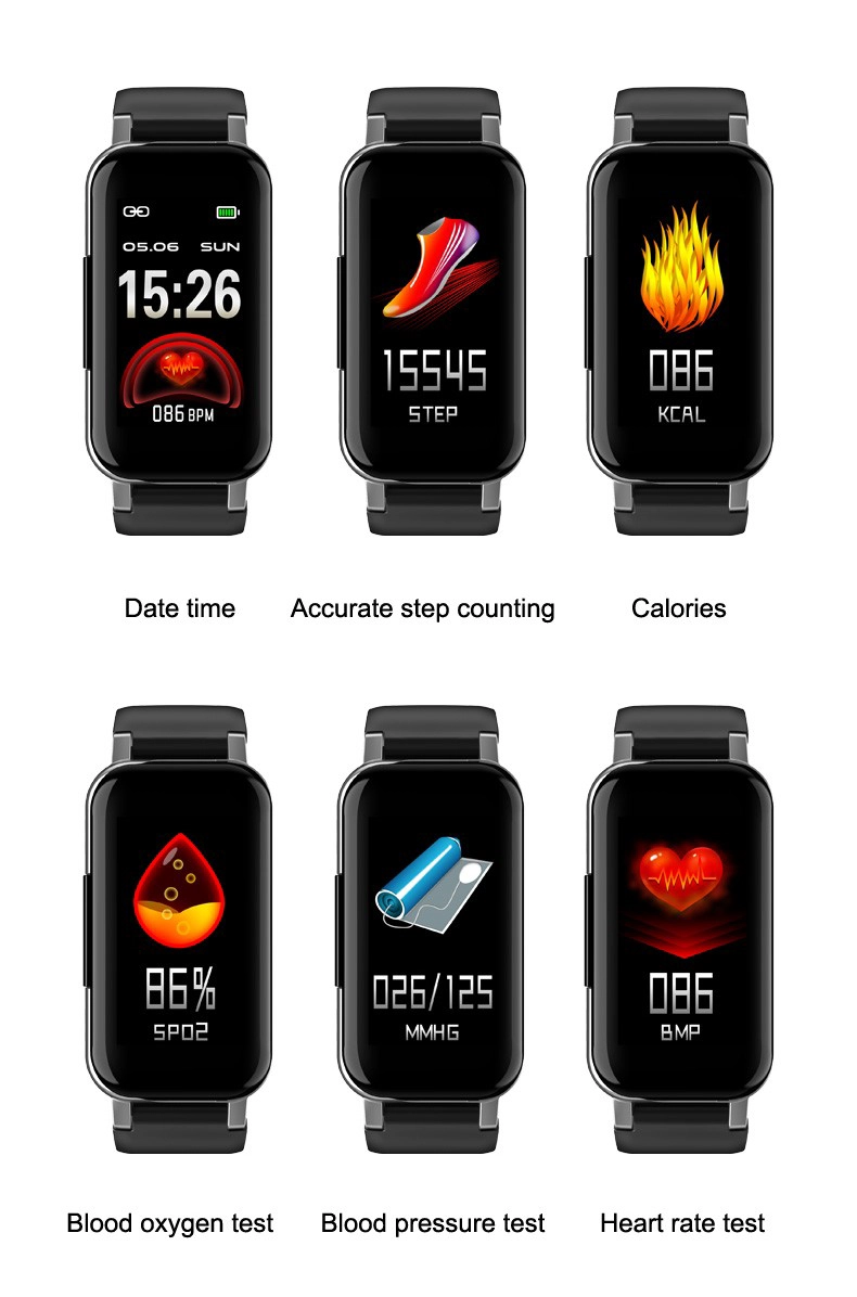 Heart Rate Health Bracelet Waterproof Level IPX-7