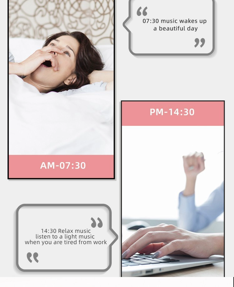 clock bluetooth speaker china