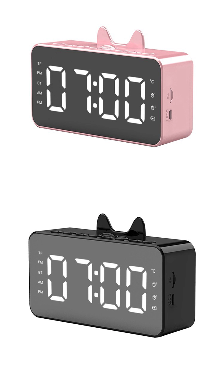 clock radio with bluetooth china