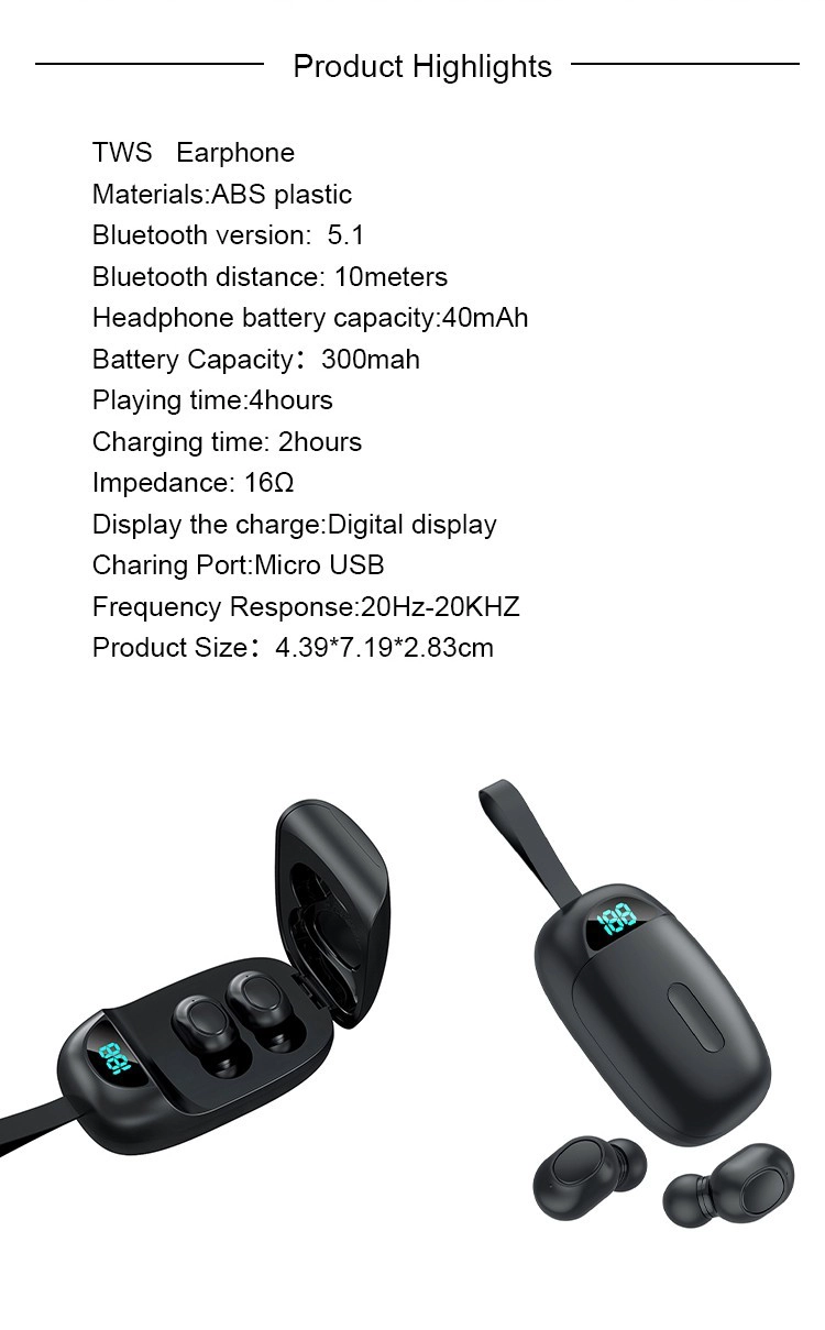 Tws earphone wholesaler