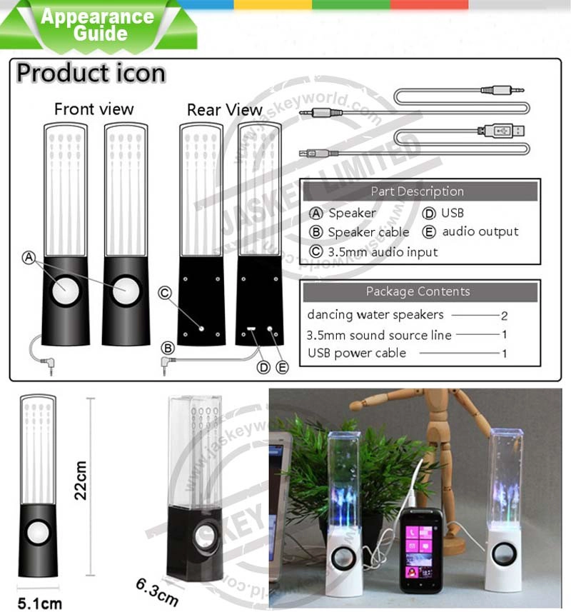 Led Speaker Lights
