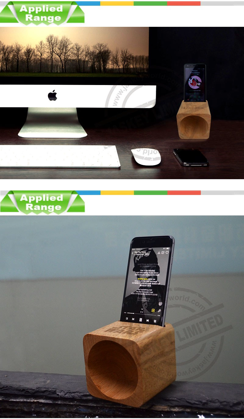Wood Phone Stand