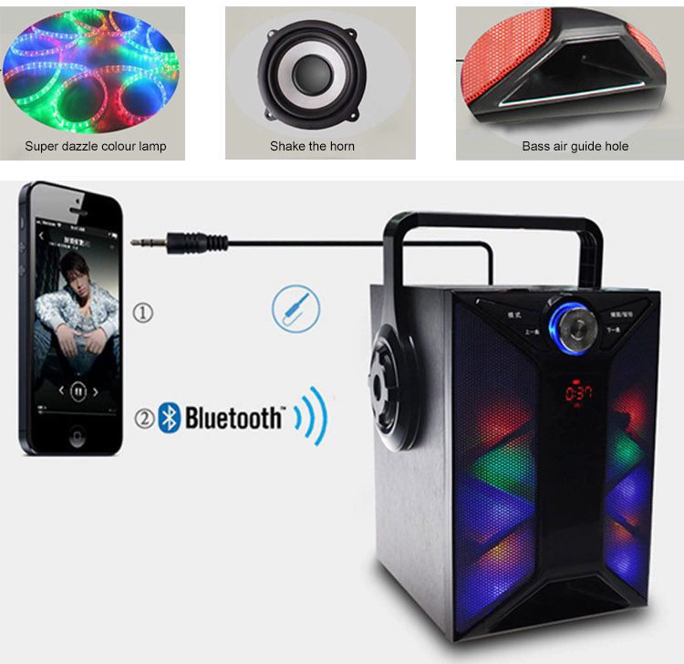 Led Light Bluetooth Speaker
