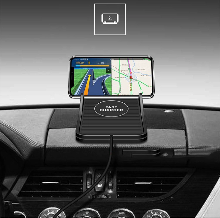 non slip wireless car charger