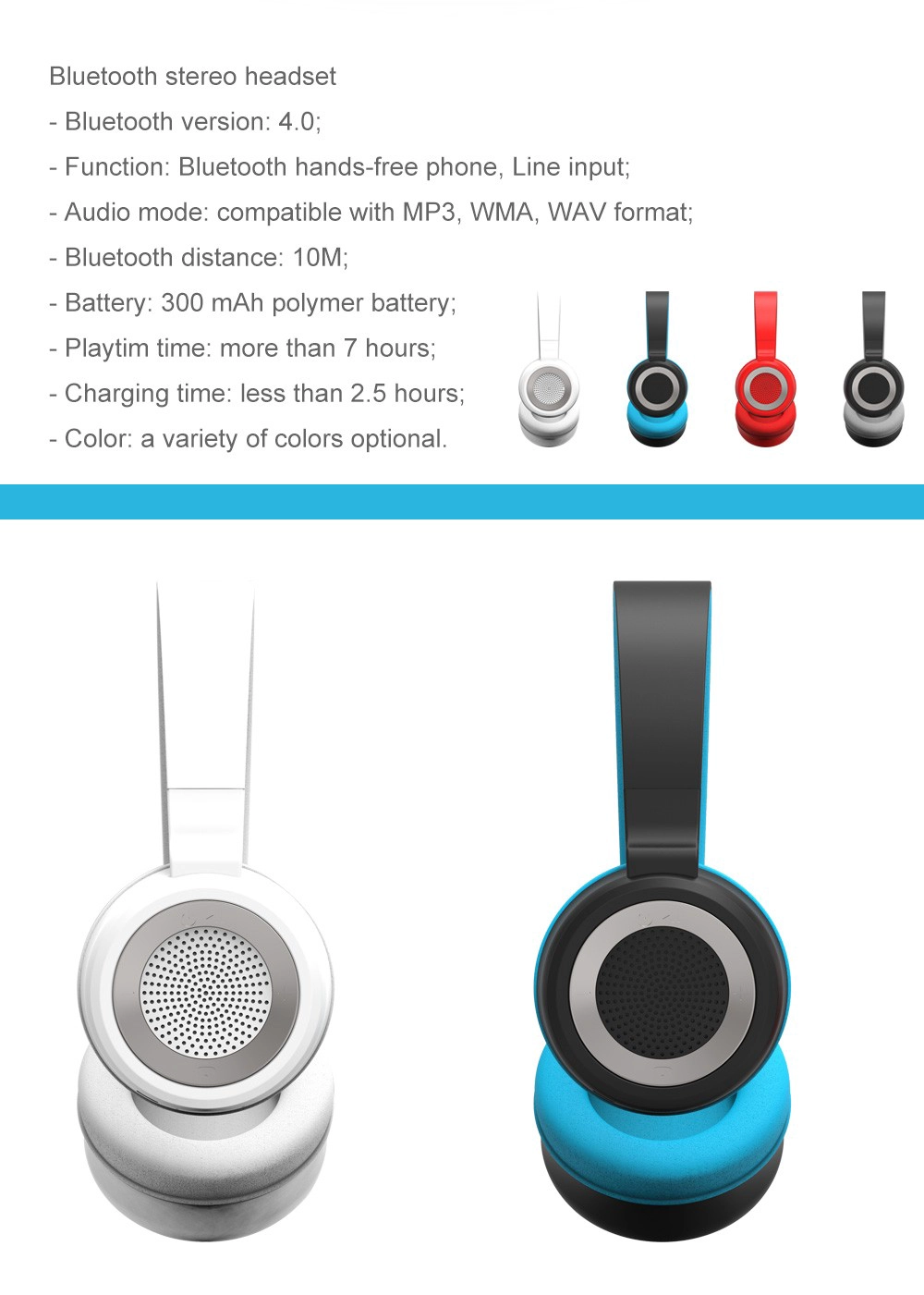 Wireless Stereo Earphones