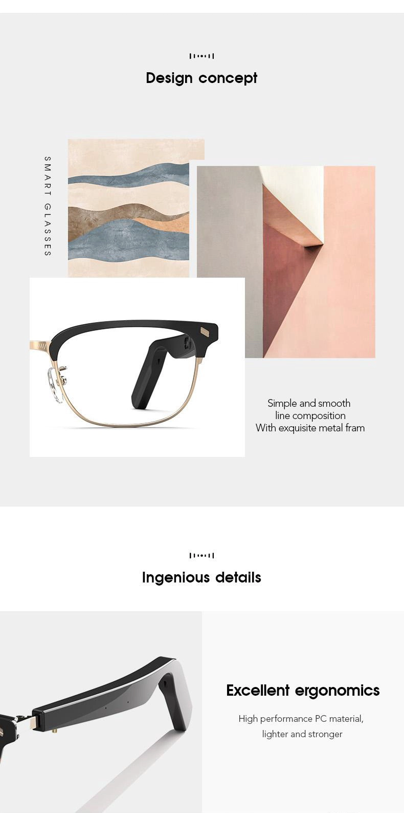 China speaker glasses manufacture