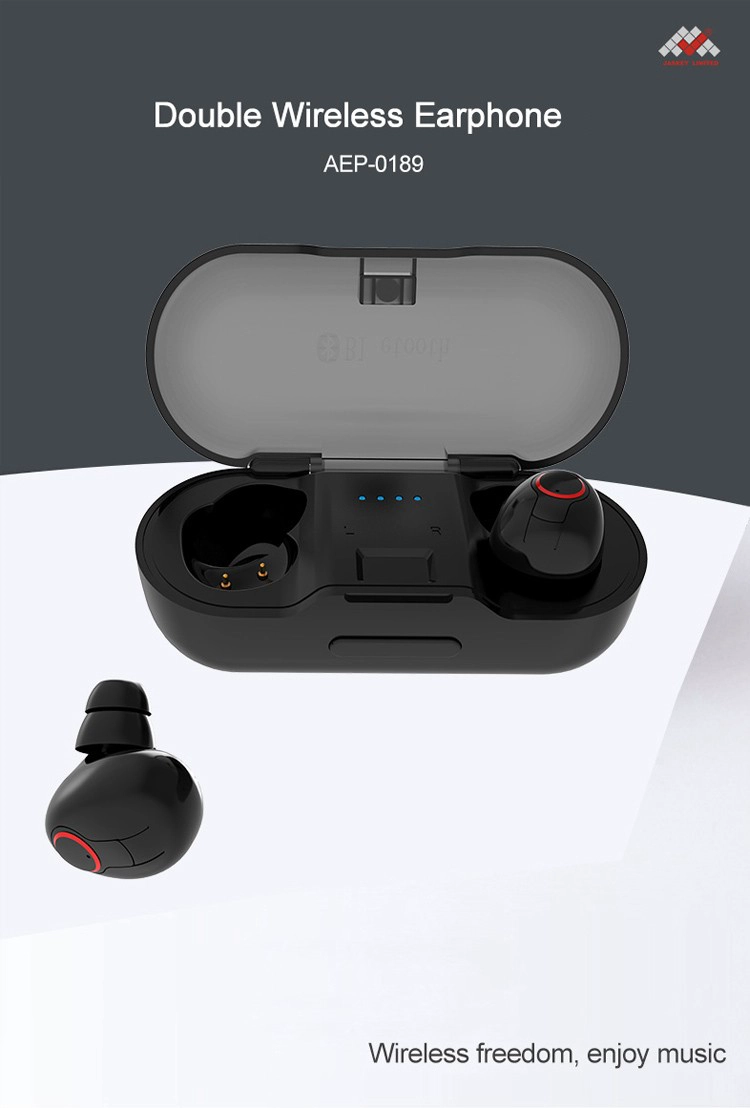 Wireless Earphones With Charging Case