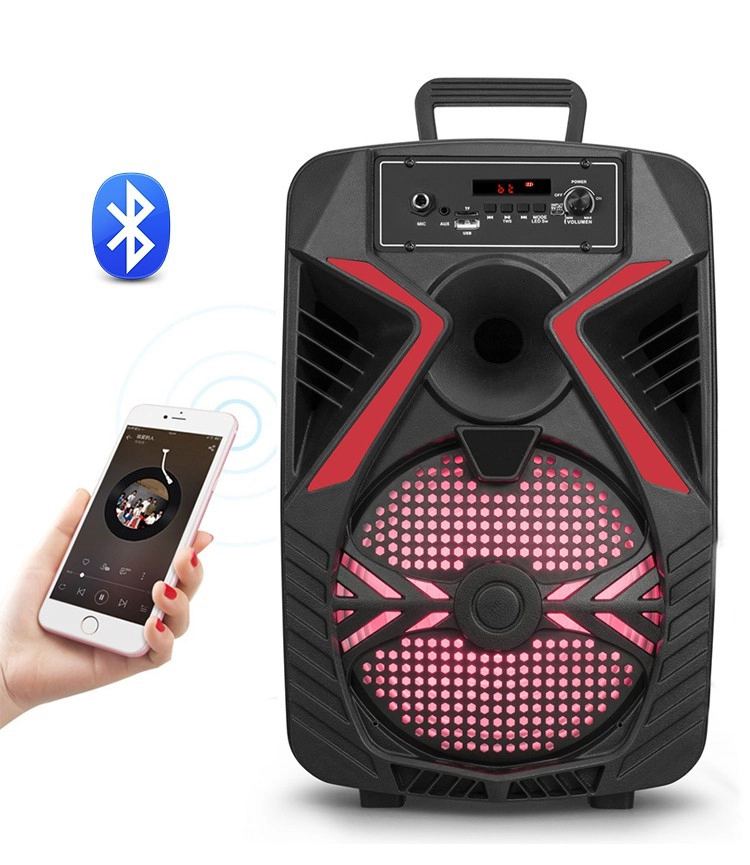 Party speakers with lights
