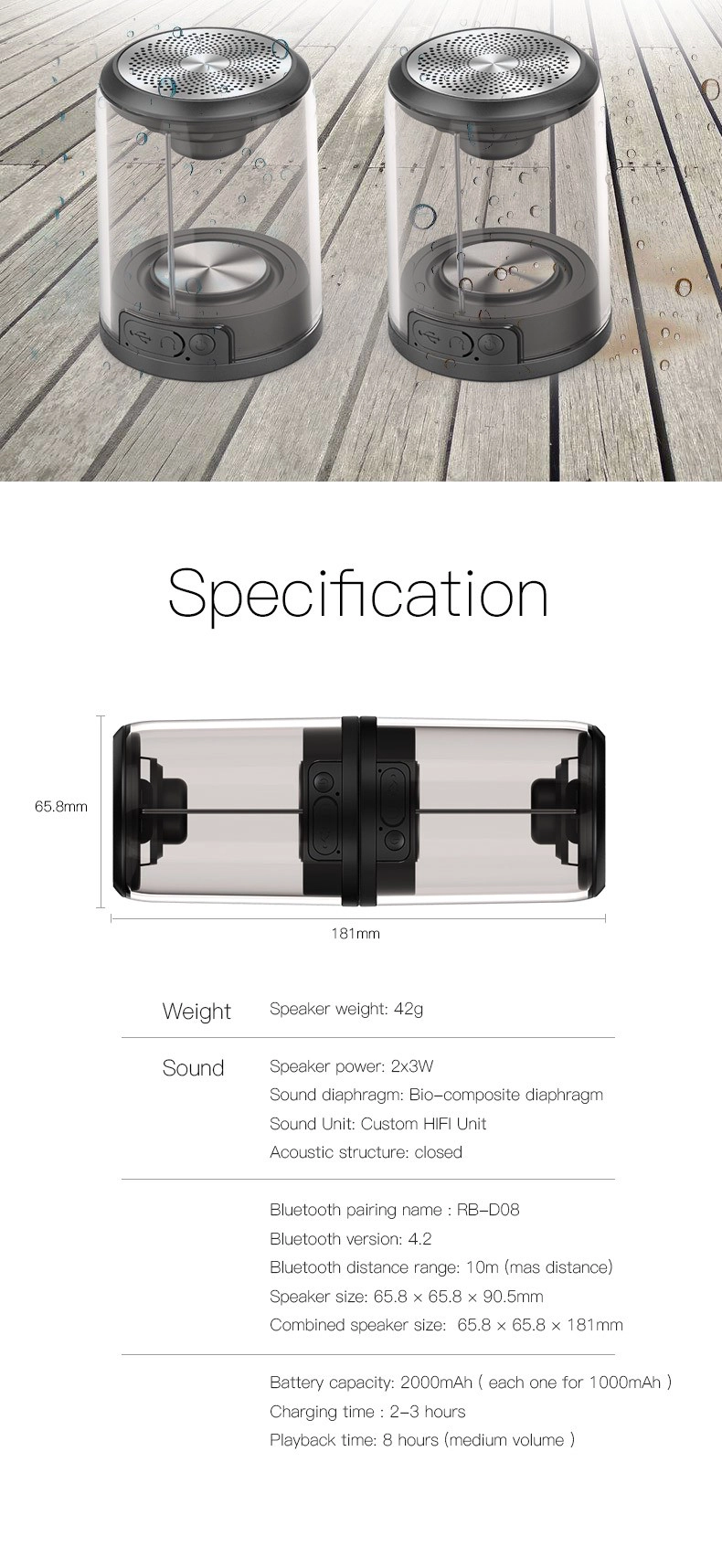 Transparent Speaker