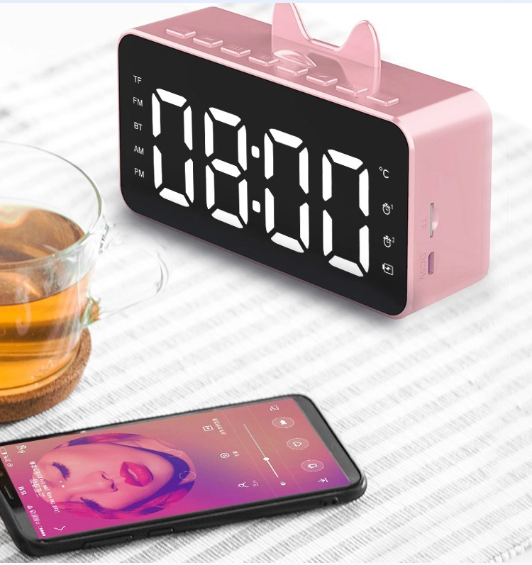 clock bluetooth speaker china