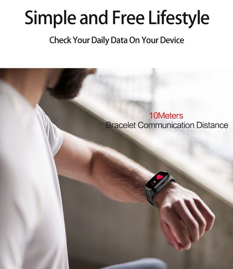 Smart Wristband With Wireless Earbuds
