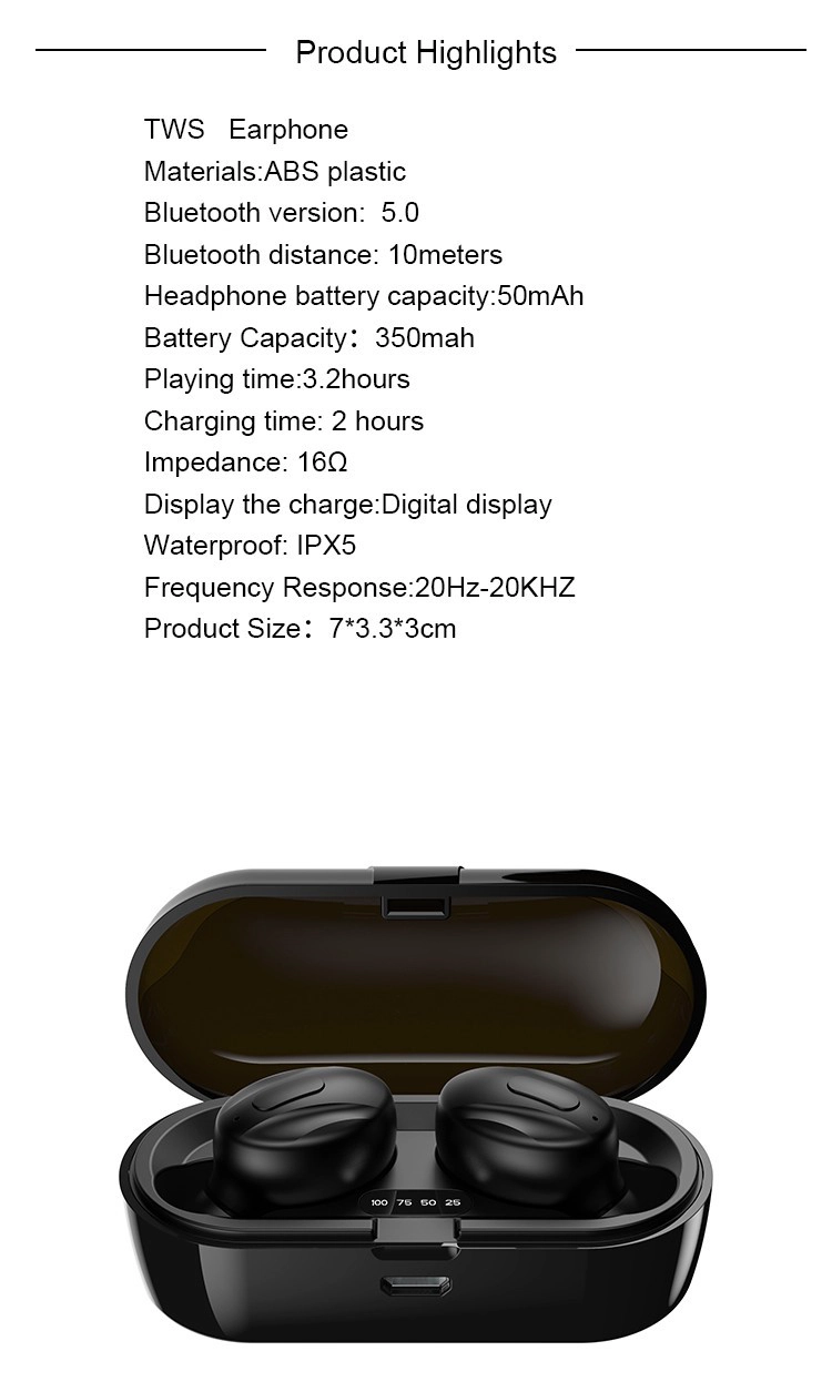 tws wireless earphones china supplier