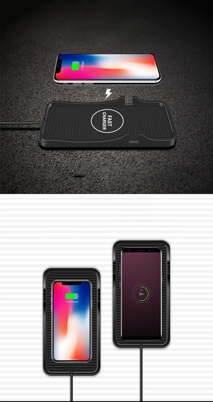 non slip wireless car charger