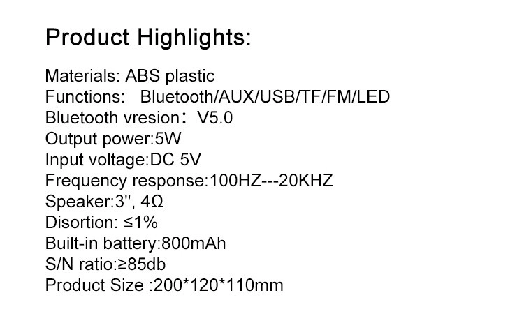 portable bluetooth speakers