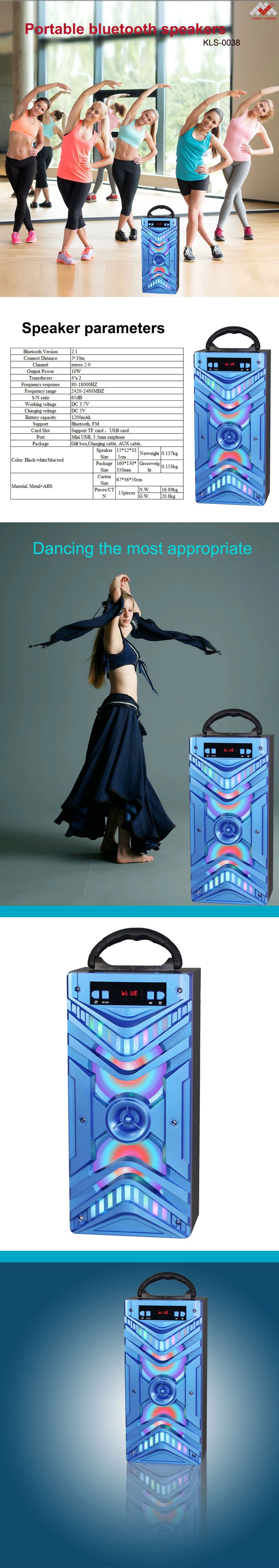 Big Bluetooth Speakers With Lights 
