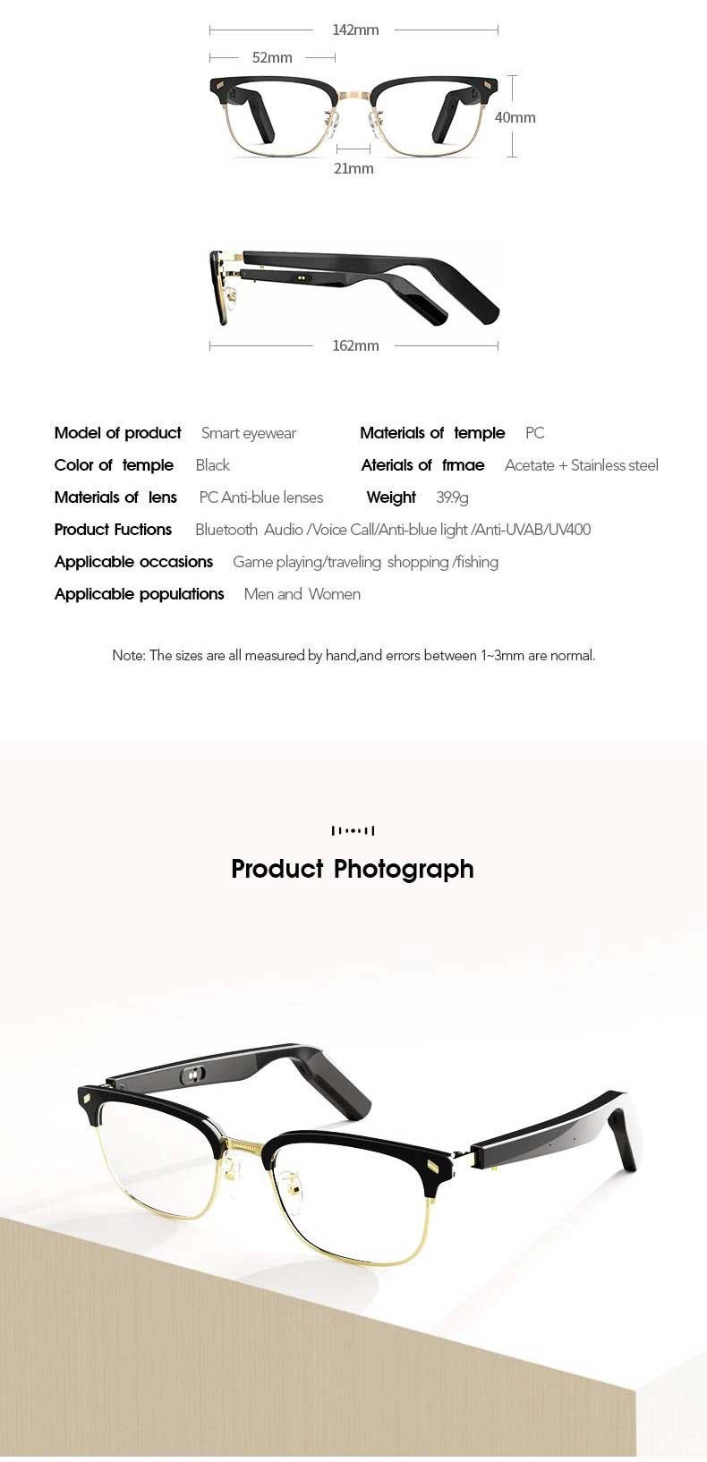 China speaker glasses manufacture