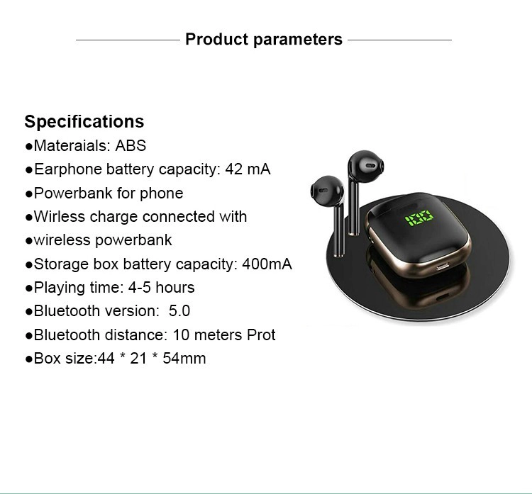 Wireless Charging Earbuds