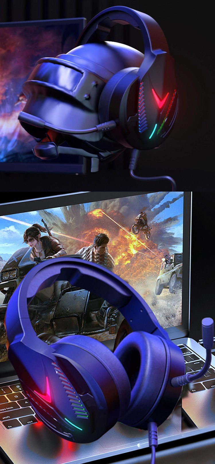 China manufacturer pc gaming headset