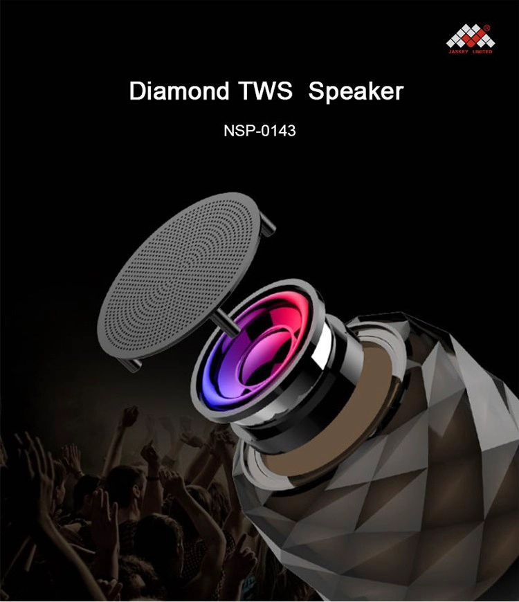 Wireless Speaker With Led Flashing