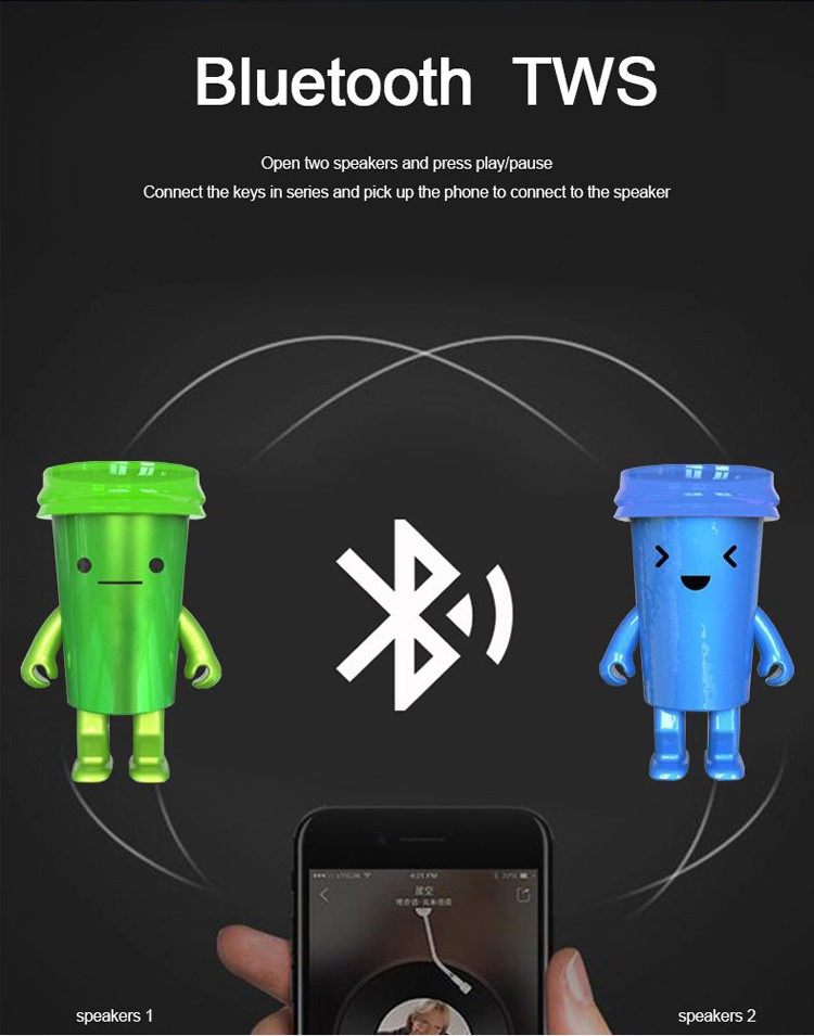 Bluetooth Speaker With Lights