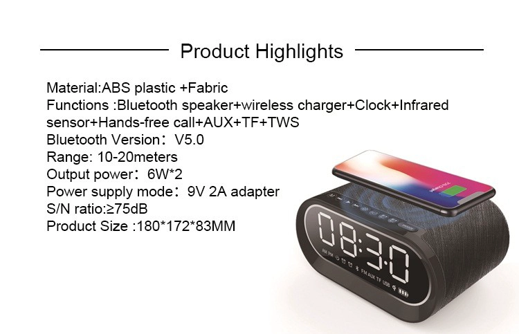 Wireless Charger Speaker