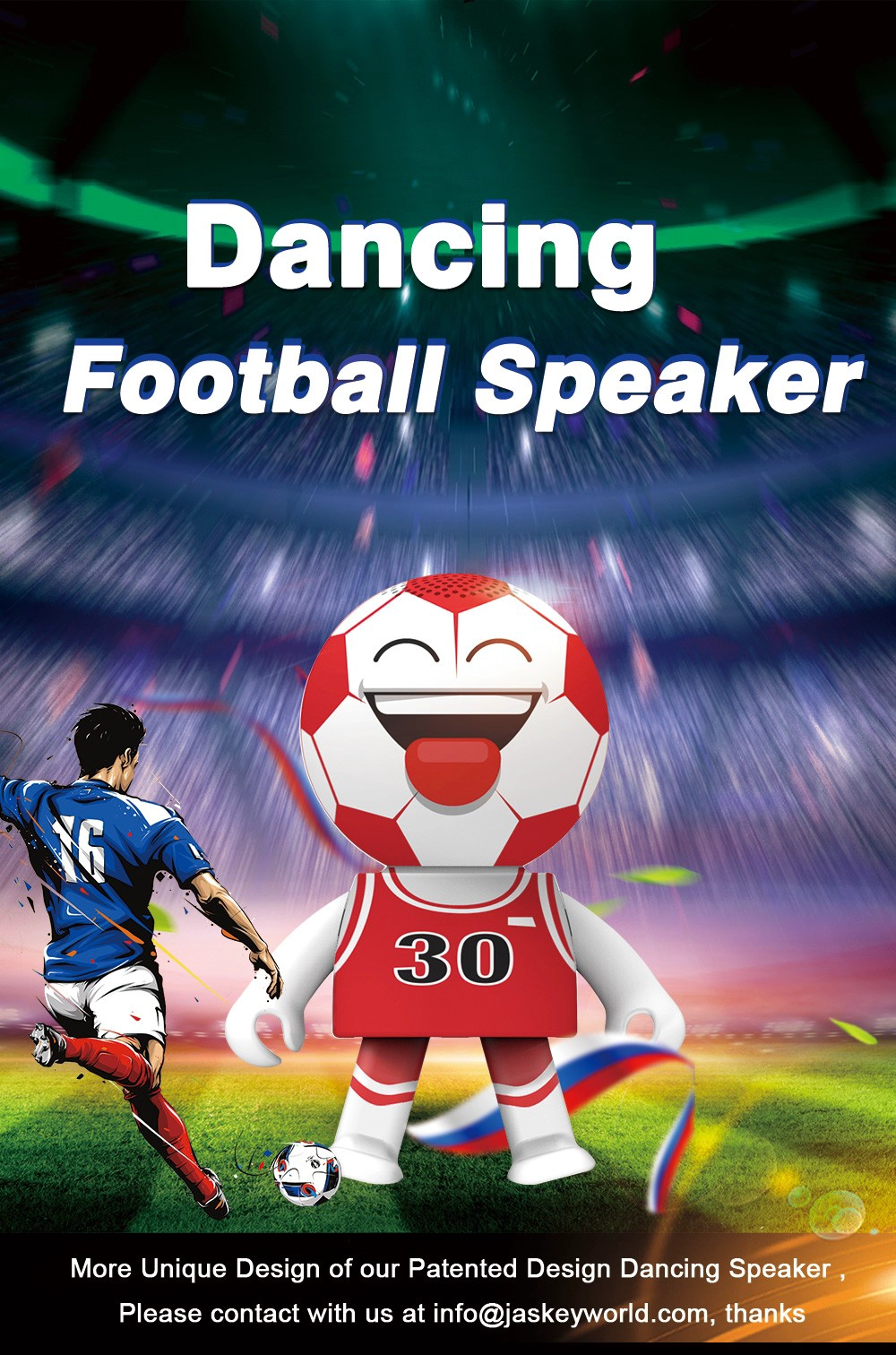 Dancing Robot Bluetooth Speaker
