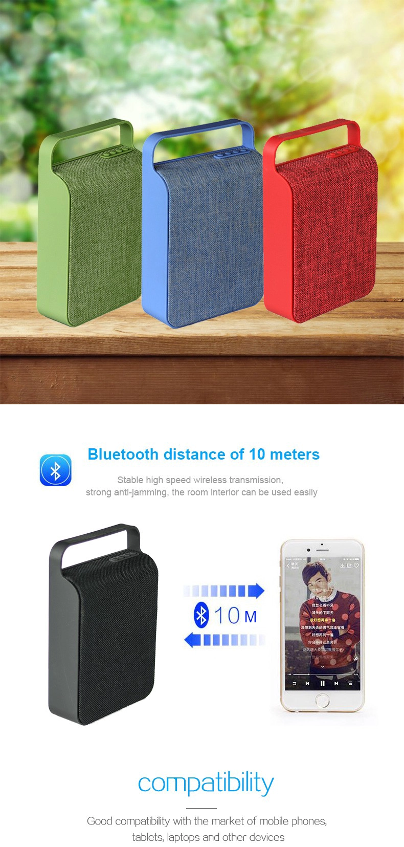 Portable Bluetooth Speaker