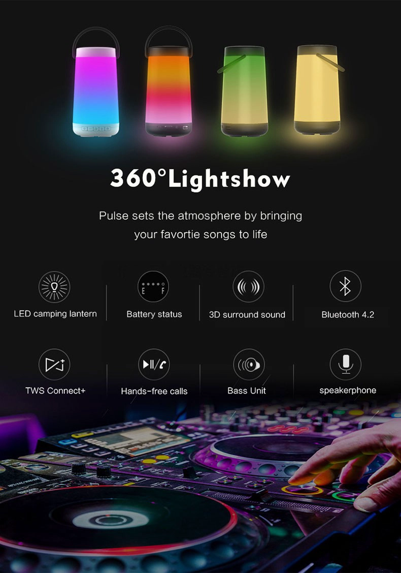 Best Bluetooth Speaker With Lights