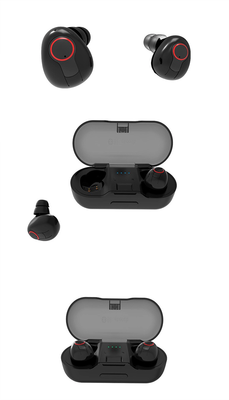 Wireless Earphones With Charging Case