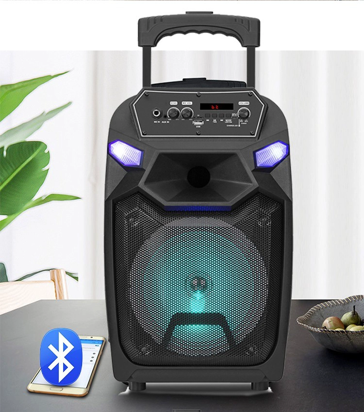 speaker with lights