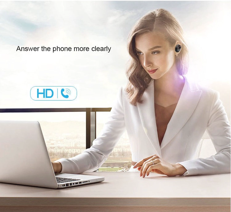 True Wireless Bluetooth Earbuds