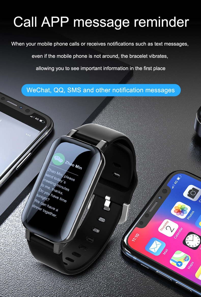 Heart Rate Health Bracelet Waterproof Level IPX-7