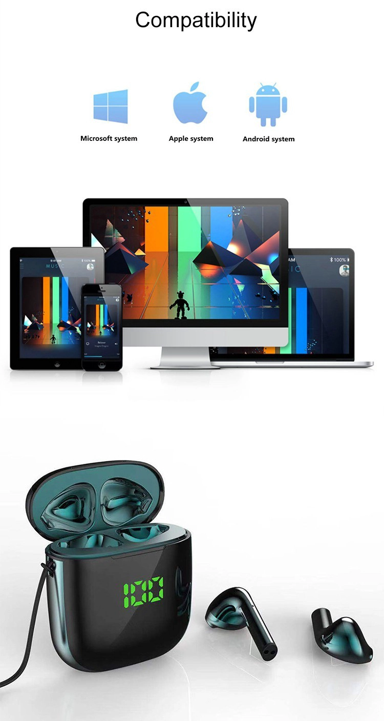 Wireless Charging Earbuds