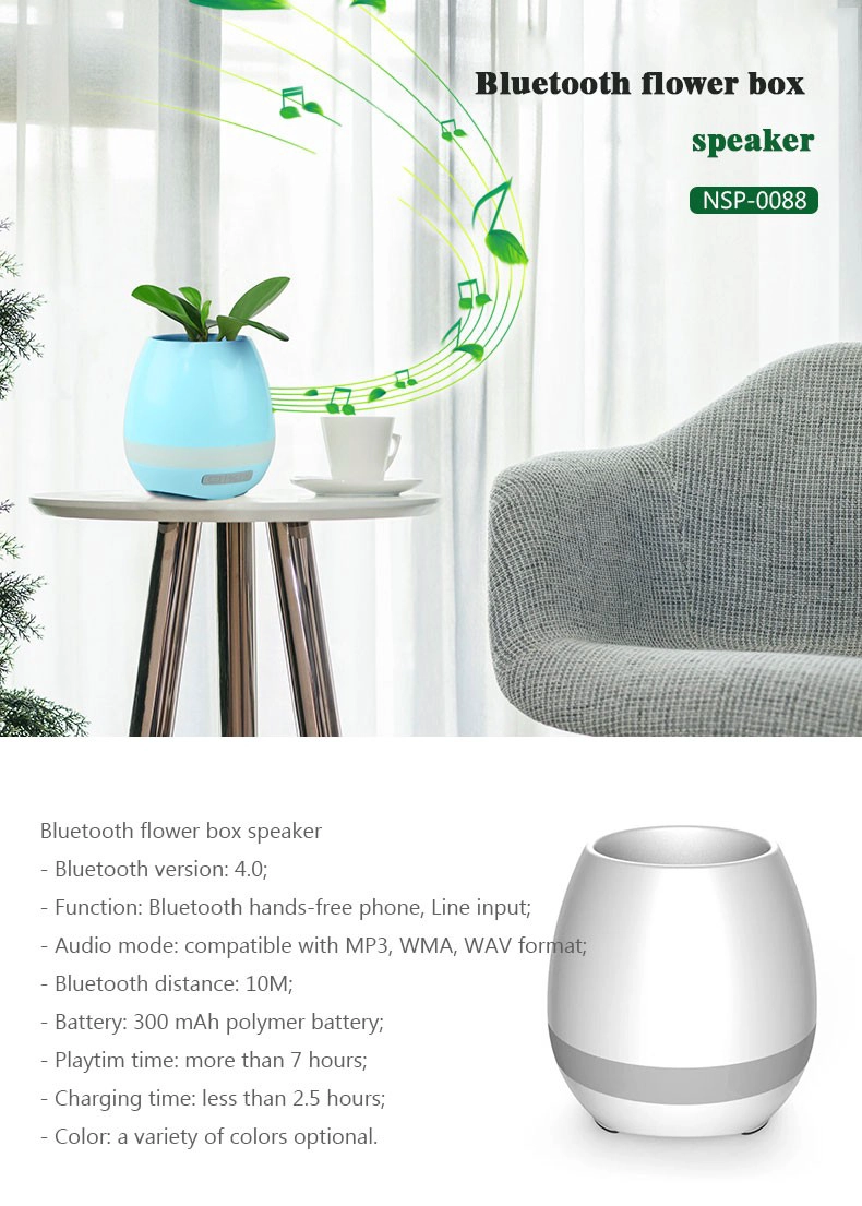  Smart Music Flowerpot  