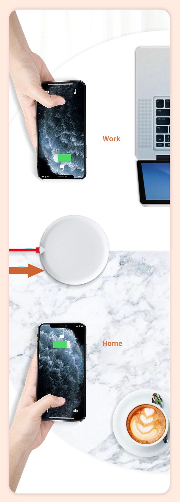 Mini wireless charger