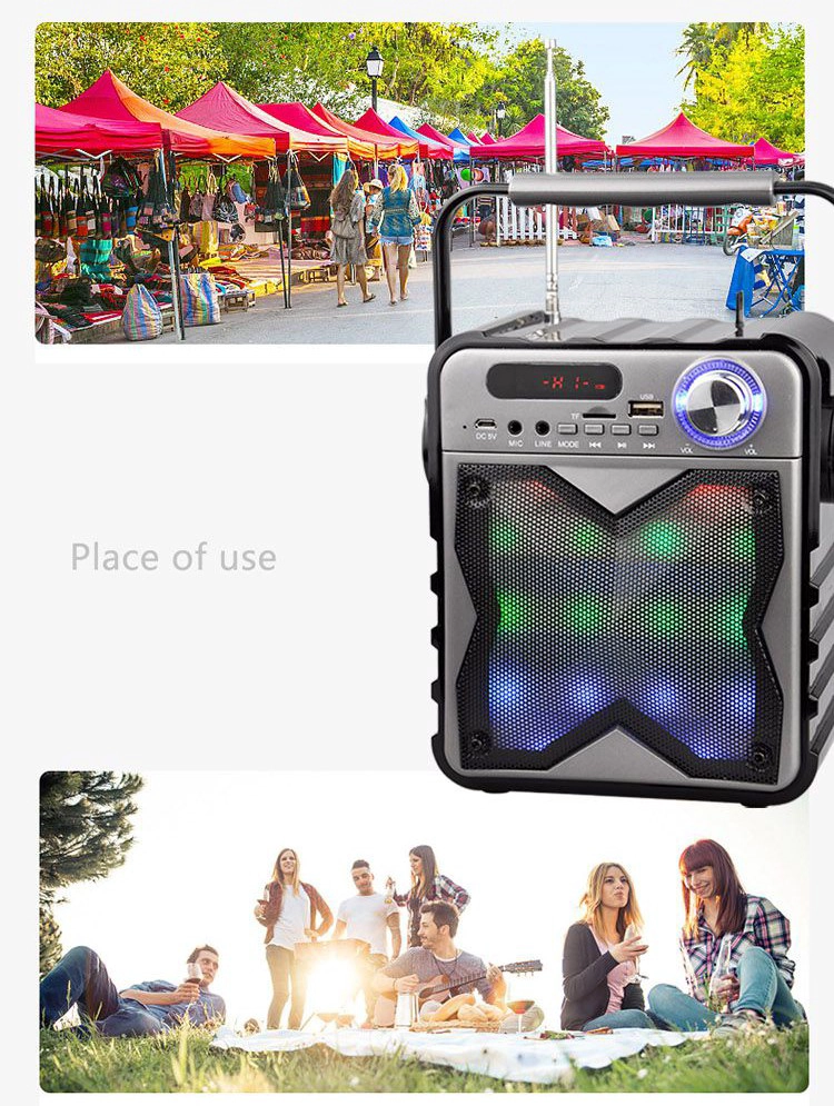 Speaker With Lights