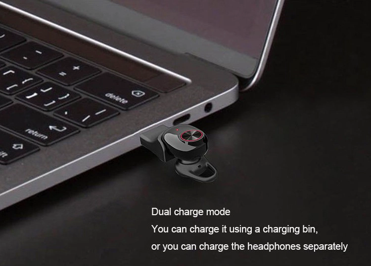 True Wireless Bluetooth Earbuds