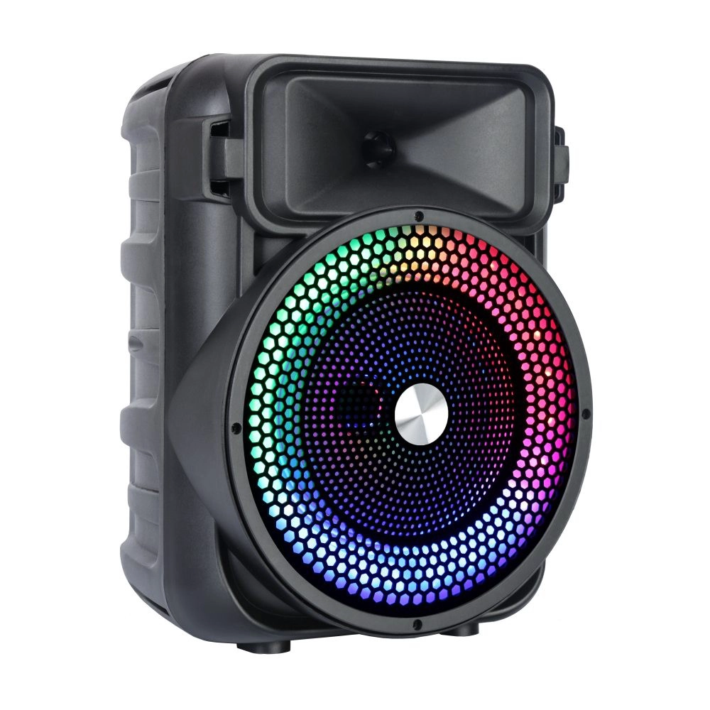 China O alto-falante Bluetooth com luzes coloridas multicoloridas para transporte ao ar livre pode ser conectado ao microfone externo NSP-0297 fabricante