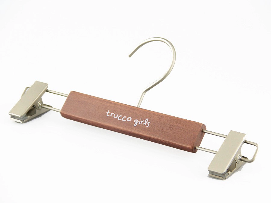 KSW-002 hot sale children top hanger wooden pants hanger for baby