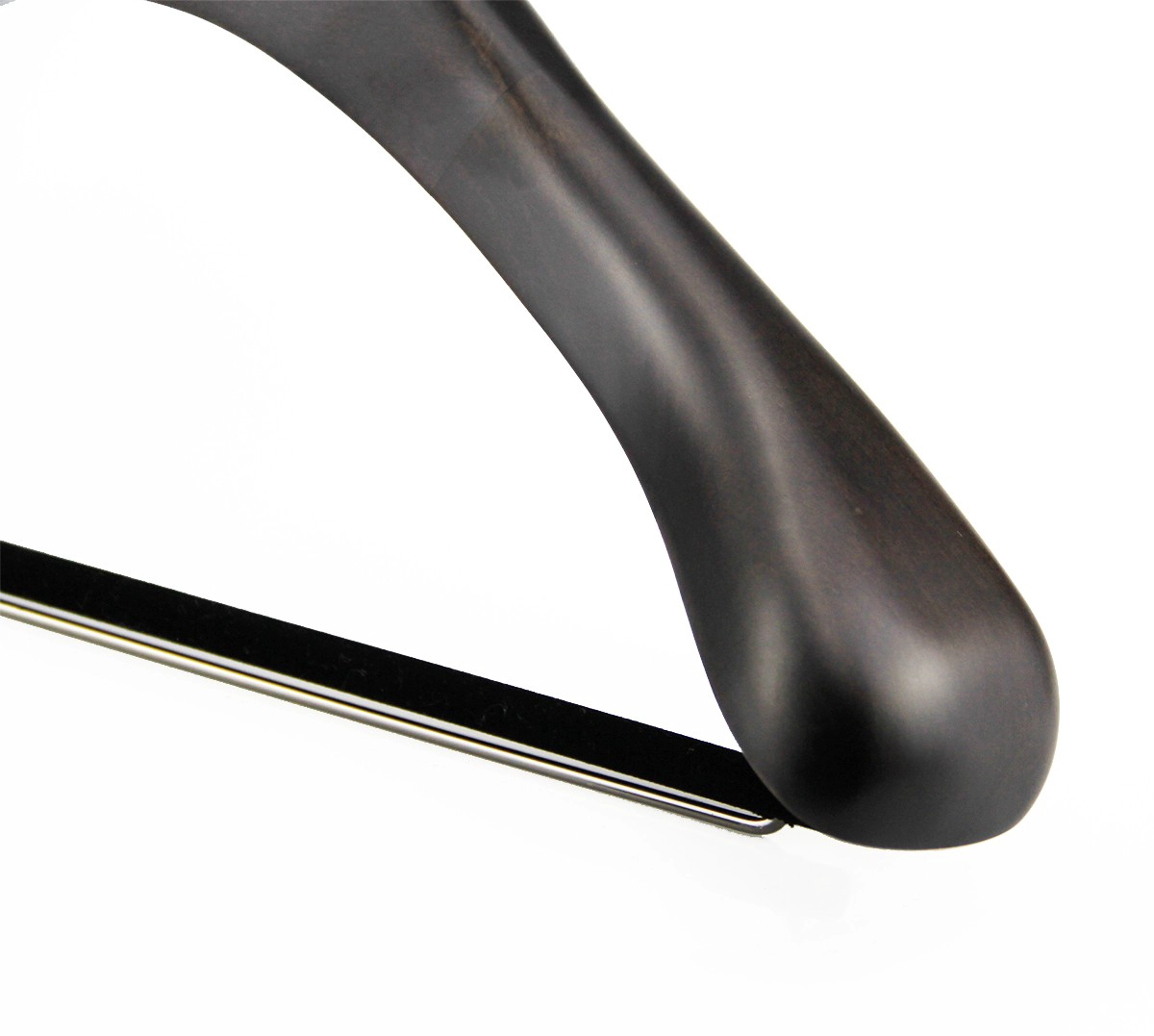 MSW-002 luxury high end wooden clothes hanger men suits hanger with bar