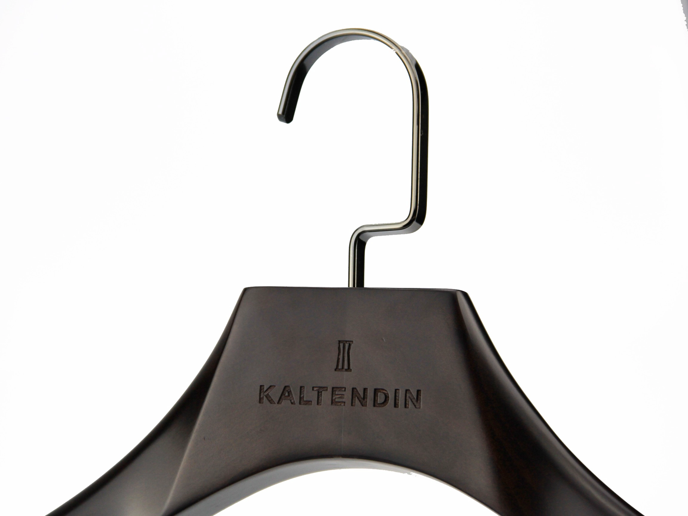 MSW-002 luxury high end wooden clothes hanger men suits hanger with bar