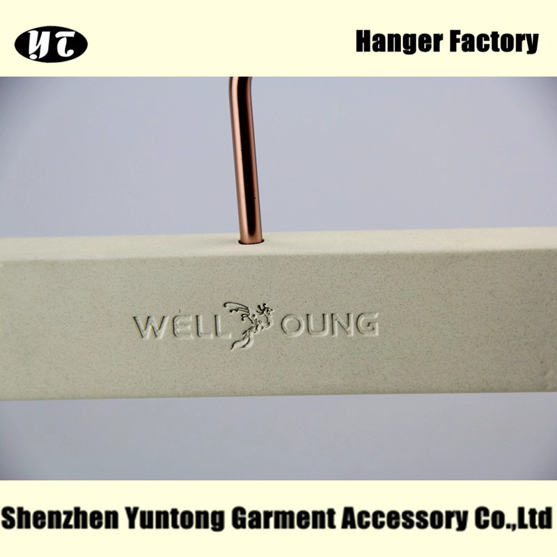 WBM-006 high end customized wooden pants hanger for women