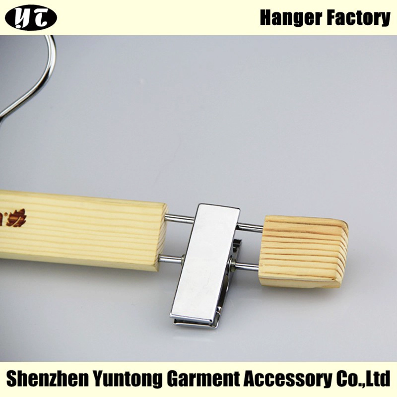 WSW-007 vrouwen kleding Hanger in natuurlijke houten afwerking