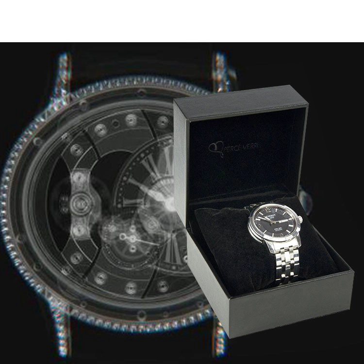 Caja de reloj de almohada de cuero de venta caliente personalizada de fabricación Yadao
