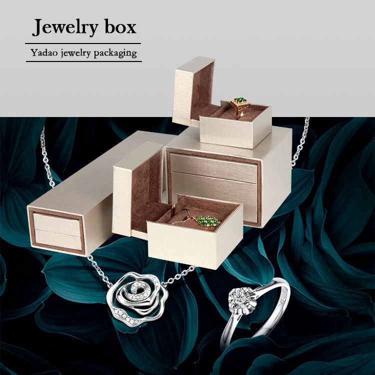 Bisagra escalonada Yadao Conjunto de caja de joyería de nueva tendencia de alta calidad