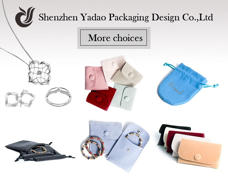 Clasificación y material de bolsas de joyería.