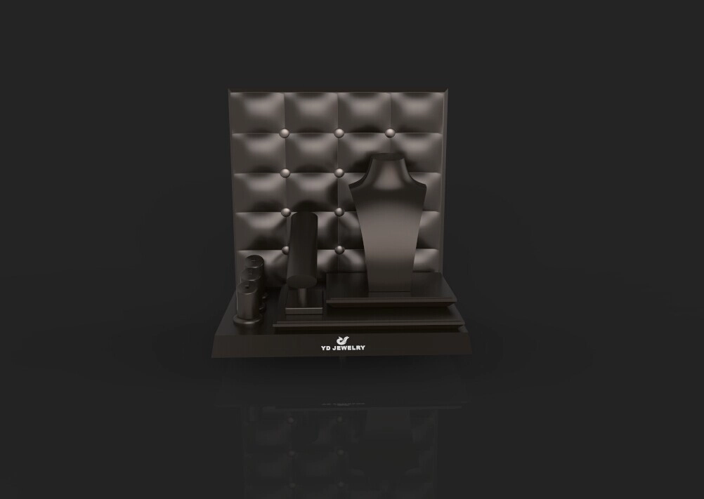 China 2015 Vintage Jewelry Display Set Hot sale high quality PU leather luxury Jewelry Display Set manufacturer