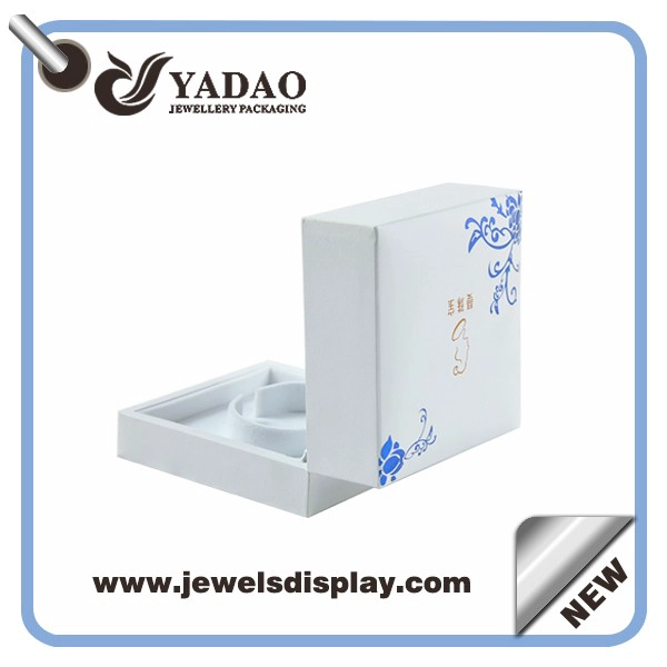 China Chinese style blue and white porcelain Luxury Boxes For bangle Jewelry ,plastic bracelets chests  ,bangles packing cases for jewelry shop party favors Manufacturer Wholesale manufacturer