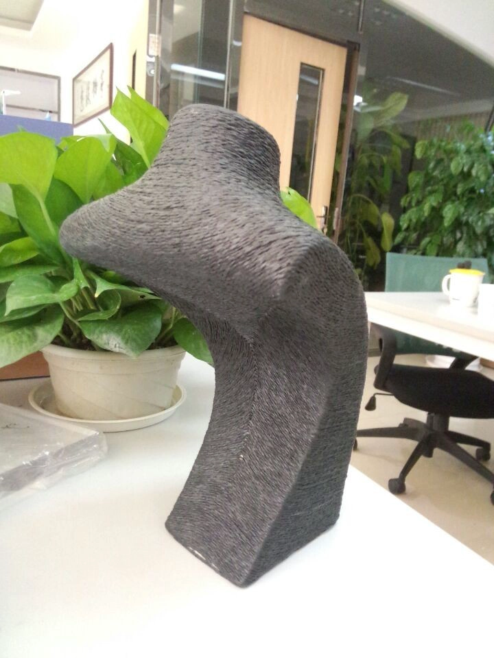 China Handmade Customized size of paper twine necklace display stand for jewelry display and exhibition used in jewelry shop necklace busts neck form manufacturer